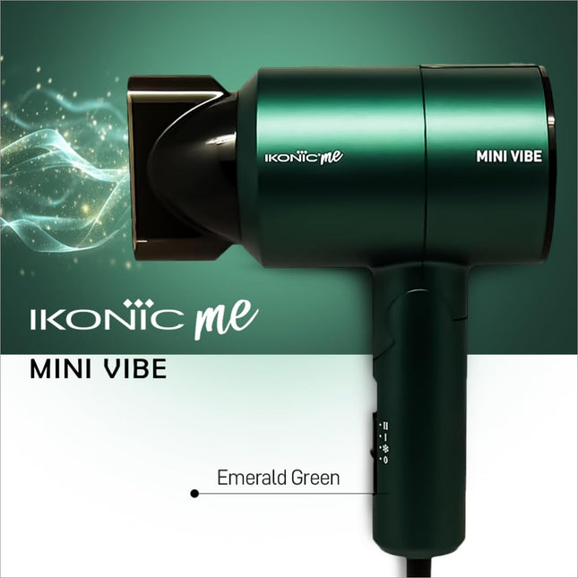 Ikonic Mini Vibe Hair Dryer 1200W with Two Speed Setting