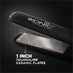 Ikonic Pro Straight Hair Straightener Black| Floating