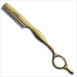 IKONIC Pro Texturizing Razor featuring a stainless steel body and non-slip grip, perfect for achieving precise cuts in pixie cuts and layers with this texturizing hair razor.