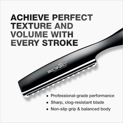 IKONIC Pro Texturizing Hair Razor - Lightweight Stainless