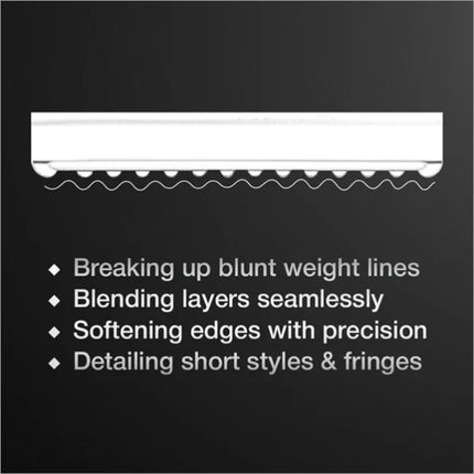 Ikonic Professional Pro Texturizing Razor Blades close-up - Durable professional razor blades suitable for hair texturizing.