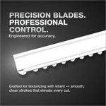 Ikonic Professional Pro Texturizing Razor Blades usage - Professional razor blades for achieving clean and smooth cuts.
