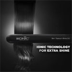 Ikonic Slim Titanium Shine Hair Starightener Black|