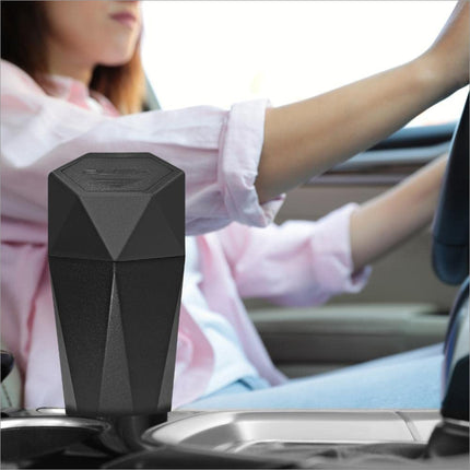 Involve Diamond Shape Car Dustbin/Trash Can- Stylish