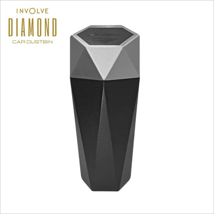 Involve Diamond Shape Car Dustbin/Trash Can- Stylish