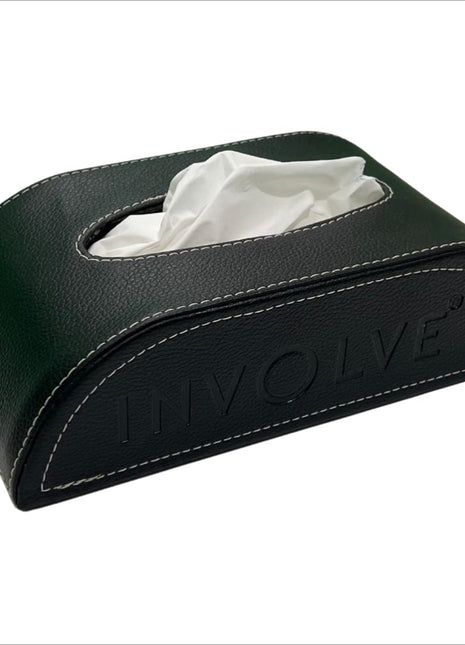 Involve Luxury Tissue Box | Art Leather with Premium Tissue