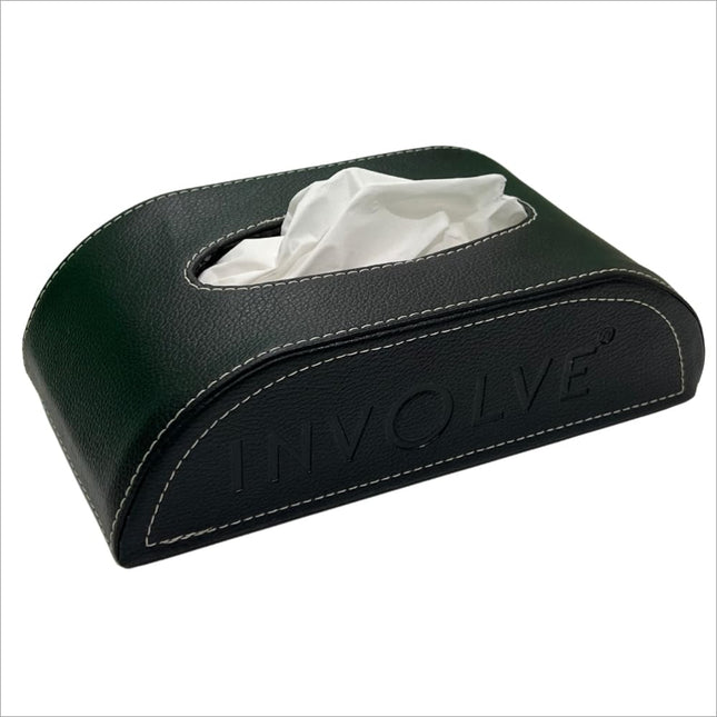 Involve Luxury Tissue Box | Art Leather with Premium Tissue