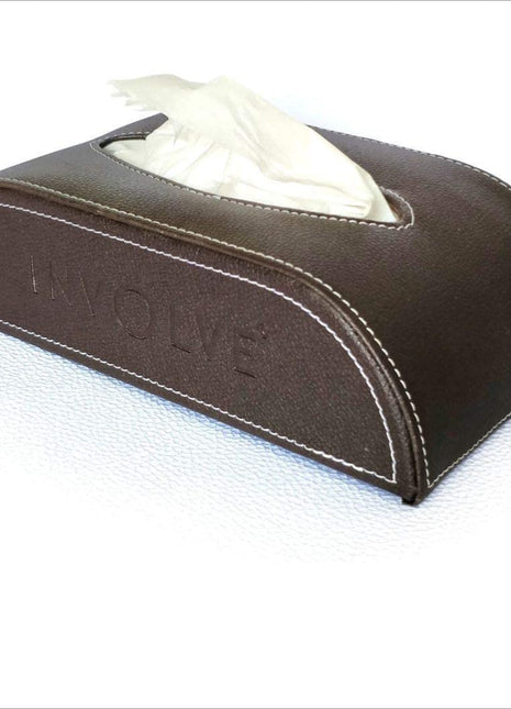 Involve Luxury Tissue Box | Art Leather with Premium Tissue