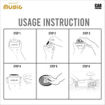 INVOLVE Music Retro Fragrance Gel Car Perfume