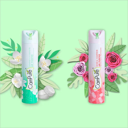 Mangalam CamPure Air Freshener - Jasmine & Rose - Home