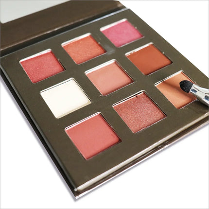 Lenphor 9 in1 Eye Shadow Palette - Coffee Rust - eye shadow
