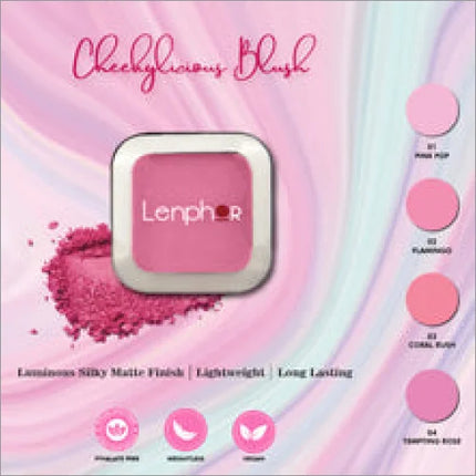 Lenphor Cheekylicious Powder Blush - blush