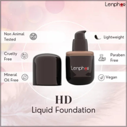 Lenphor Liquid hd Foundation - FOUNDATION