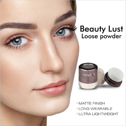 Lenphor Matte Loose Powder - dusting powder