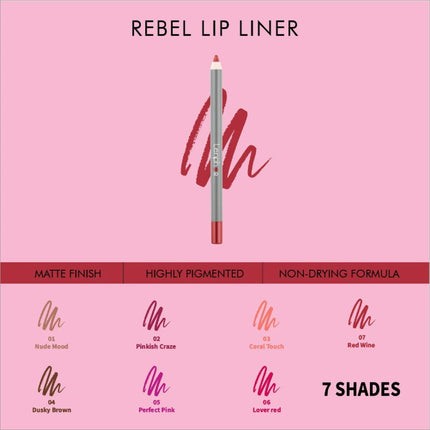 Lenphor Rebel Lip Liner 1.2 gm - lip liner