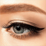 Swatch of Lenphor I Craze Liquid Eyeliner showing rich colors and waterproof liquid eyeliner effect, perfect for everyday use.