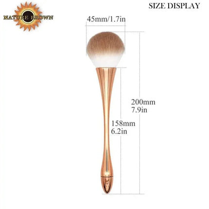 Long Nail Dusting Brush-Rust-NLD-10 - 9