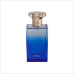 Machismo Gold Eau de Parfum 80ml bottle featuring an elegant blue gradient design and a stylish round cap, showcasing the premium fragrance by BIRRA.