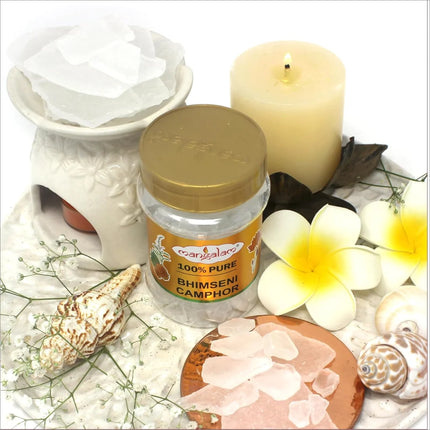 MANGALAM Bhimseni Camphor Jar - BHIMSENI CAMPHOR