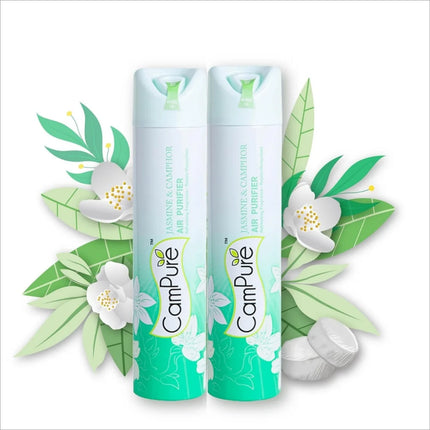 Mangalam CamPure Air Freshener - JASMIN PACK OF 2 - Home