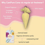 Mangalam CamPure Camphor Cone Mogra - Camphor Cone