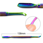 Nail Art Rainbow Cuticle Pusher S-511 - Image 2
