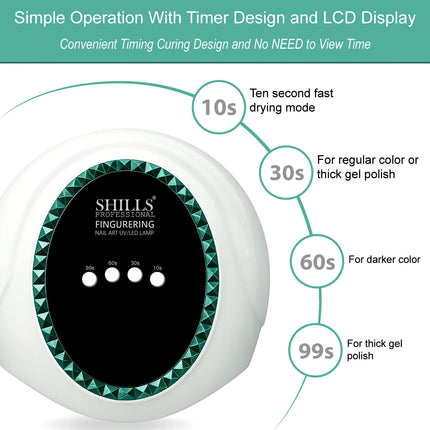 Nail Dryers Fingering UV LED Nail Lamp - Image 3