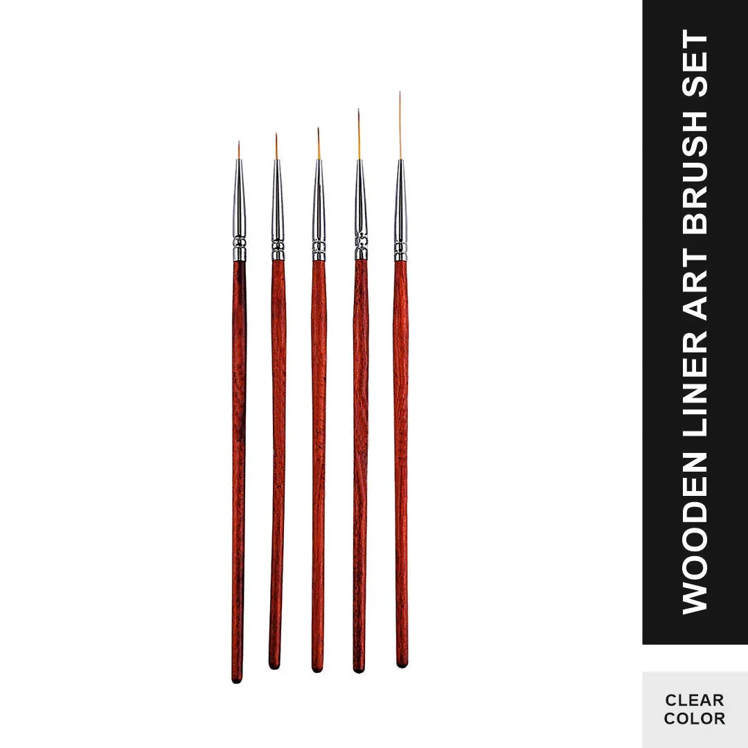 Nail Wooden Liner Brush - 1
