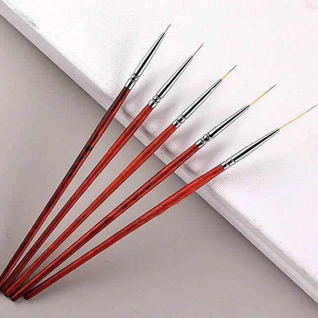 Nail Wooden Liner Brush - 2