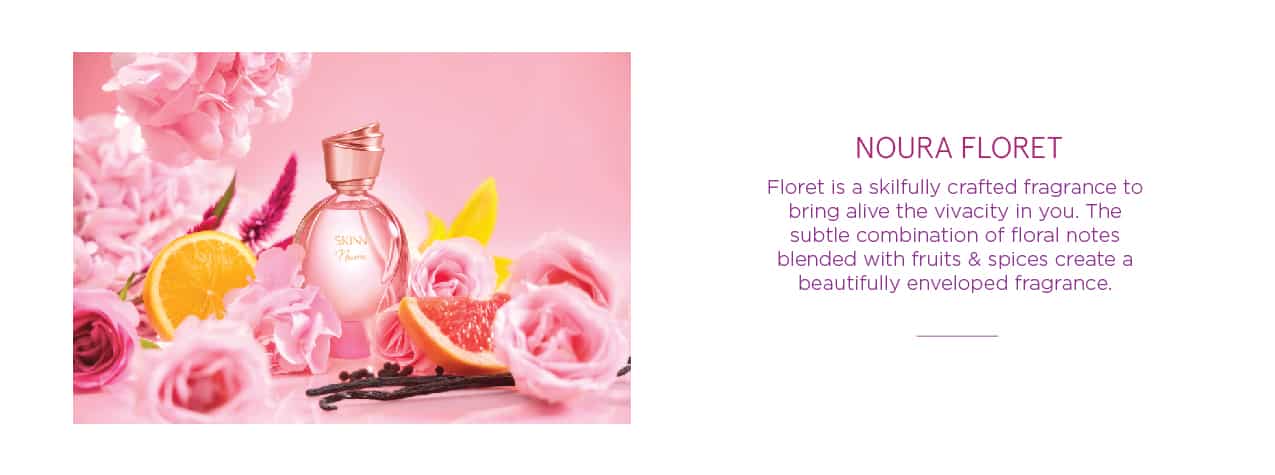 Skinn By Titan Noura Iris Perfume - Long-Lasting Iris