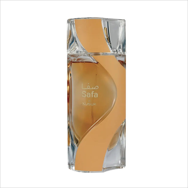 Elegant packaging of Nusuk Safa Eau De Parfum 100ml For Women, the perfect 100ml perfume for women.