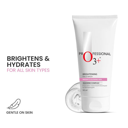 O3+ Brightening Face Wash 50ml – texture