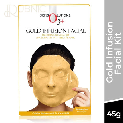 O3+ Gold Infusion Facial Peel Of Facial Kit - PEEL OFF MASK