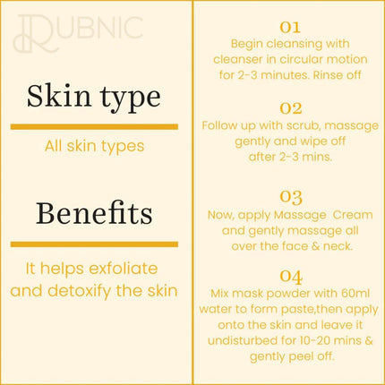 O3+ Gold Infusion Facial Peel Of Facial Kit - PEEL OFF MASK