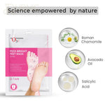 O3+ Pedi Bright Foot Socks Cream Mask - foot mask