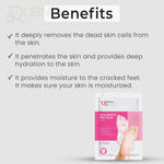 O3+ Pedi Bright Foot Socks Cream Mask - foot mask