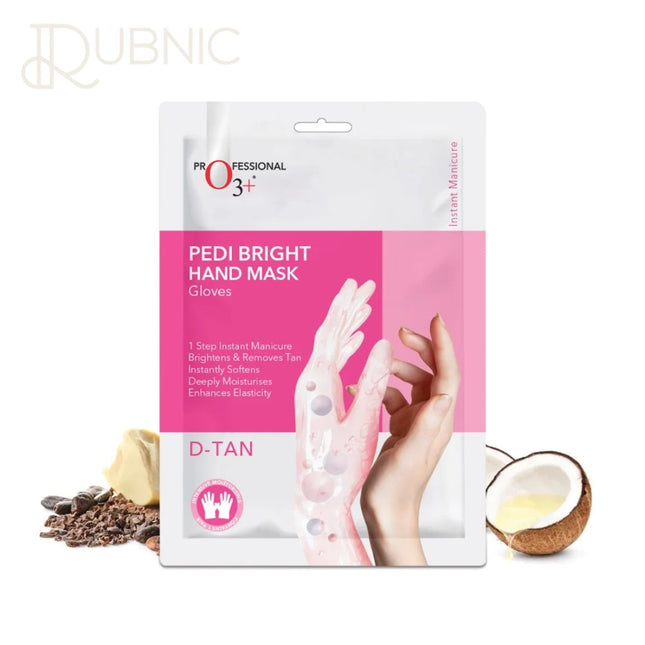 O3+ Pedi Bright Hand Gloves Cream Mask - hand mask