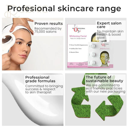O3+ Whitening Facial Kit Pack of 4 - FACIAL KIT