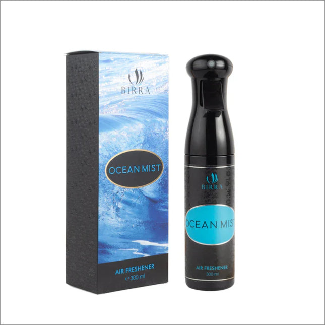 Ocean Mist 300ml bottle showcasing a refreshing seaside fragrance inspired by ocean breeze.