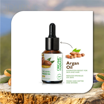 Organic Harvest Cold Pressed Organic Argan Oil - FACE OIL