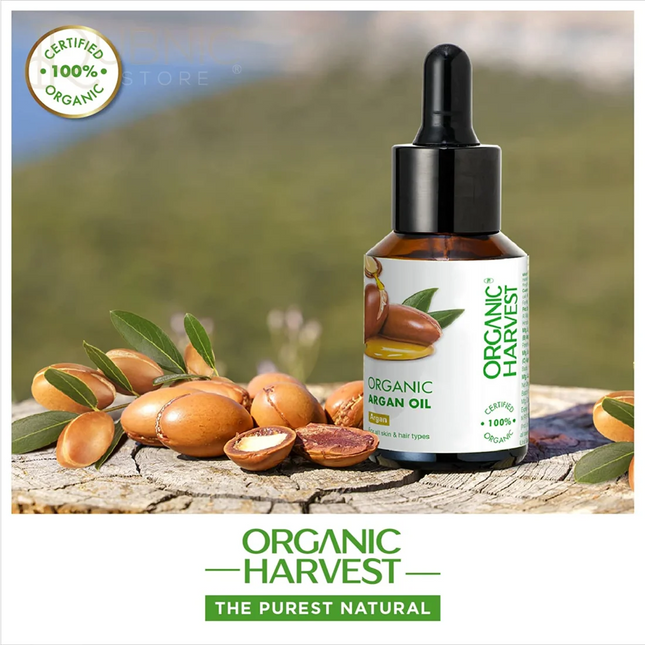 Organic Harvest Cold Pressed Organic Argan Oil - FACE OIL