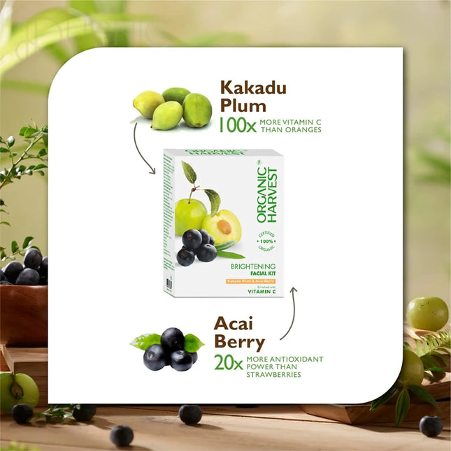 Organic Harvest Vitamin C Facial Kit 50 gm - FACIAL KIT