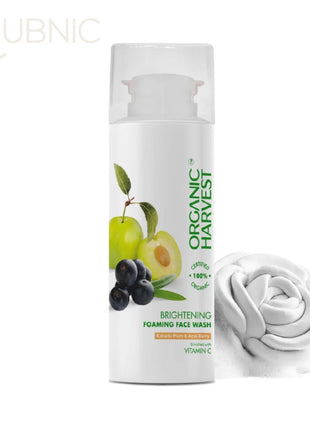 Organic Harvest Brightening Foaming Face Wash for All Skin