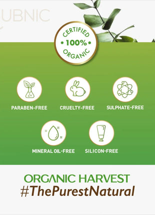 Organic Harvest Brightening Foaming Face Wash for All Skin