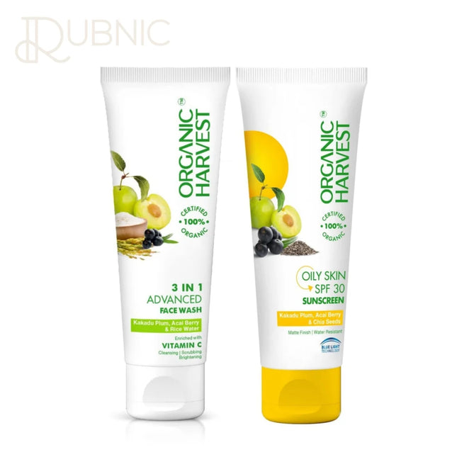 Organic Harvest Sunscreen SPF 30 ACNE OILY SKIN + 3-in-1