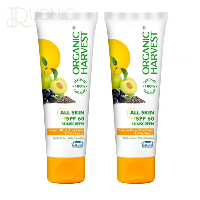 Organic Harvest Sunscreen SPF 60 For All Skin Type 100gm
