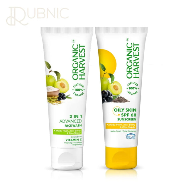 Organic Harvest Sunscreen SPF 60 For Oily Skin 100gm +