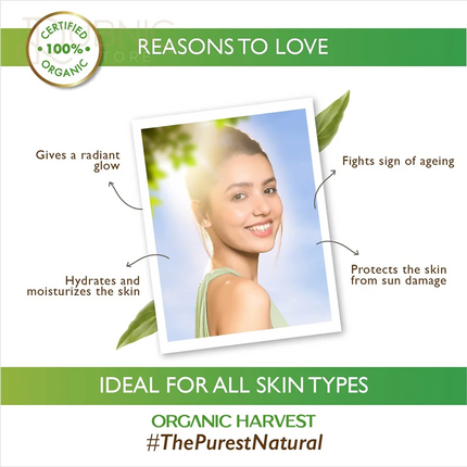 Organic Harvest Vitamin A Day Cream 50gm - FACE CREAM