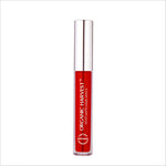 Packaging of Organic Harvest Velvet Matte Liquid Lipstick, emphasizing the certified organic and vegan attributes.