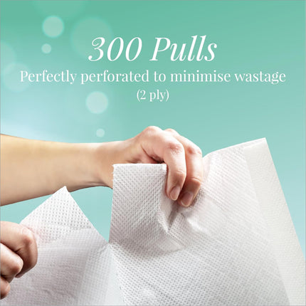 Origami 2 Ply Kitchen Tissue Paper Roll - Pack of 1 (300